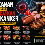 makanan yang meningkatkan risiko kanker