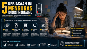 5 Kebiasaan yang Bikin Energi Mental Cepat Habis, Nomor 1 Sering Dilakukan