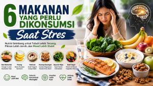 makanan untuk mengurangi stres