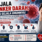gejala kanker darah