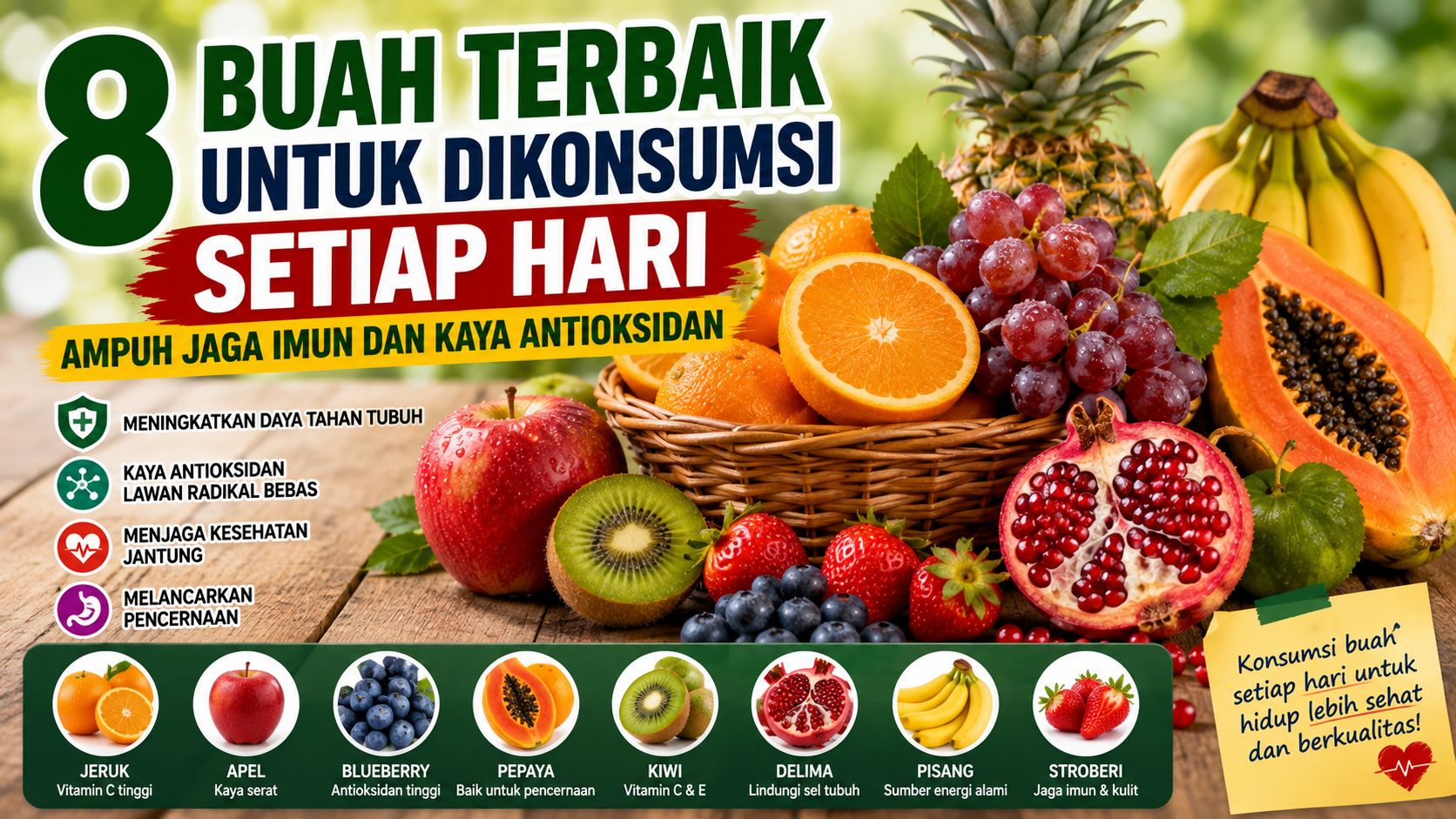 buah kaya antioksidan