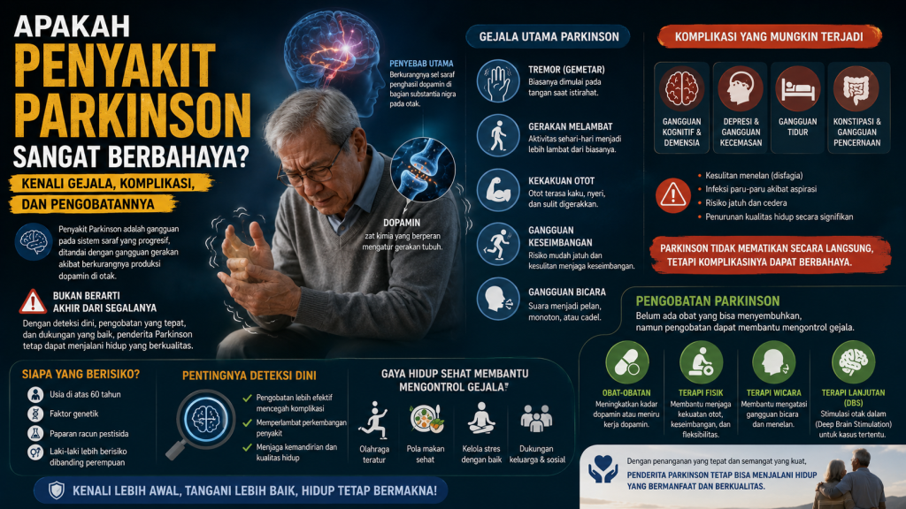 penyakit Parkinson berbahaya