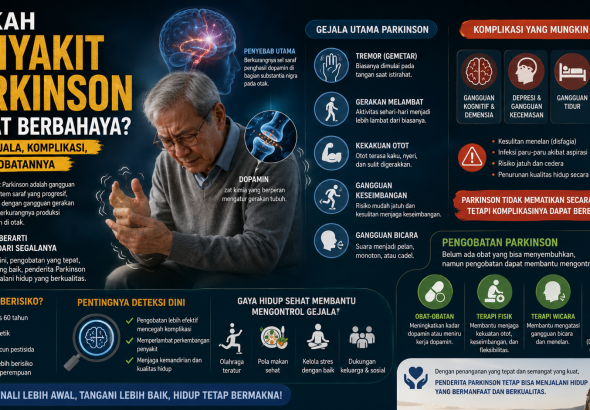 penyakit Parkinson berbahaya