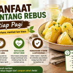 manfaat kentang rebus