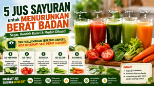 jus sayuran untuk menurunkan berat badan