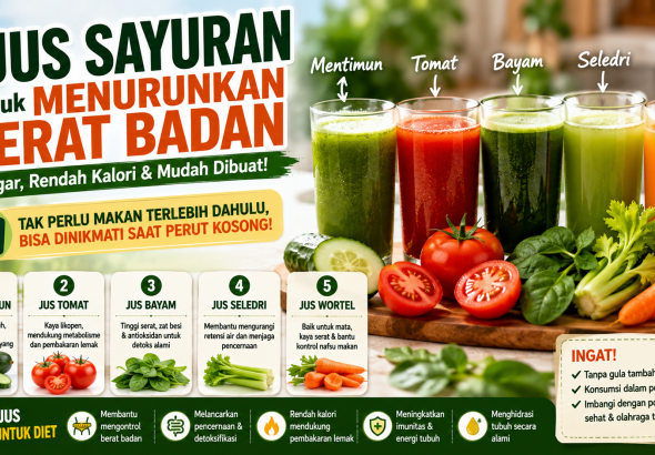 jus sayuran untuk menurunkan berat badan