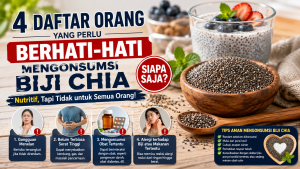 orang yang perlu berhati-hati mengonsumsi biji chia