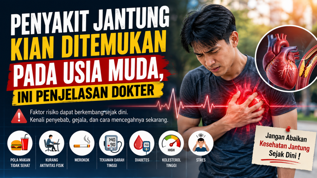 mengapa penyakit jantung bisa terjadi di usia muda