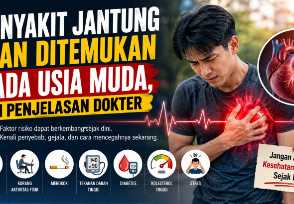 mengapa penyakit jantung bisa terjadi di usia muda