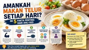makan telur setiap hari