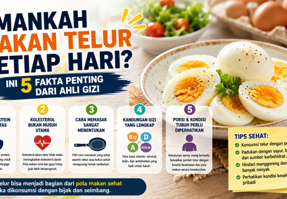 makan telur setiap hari