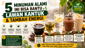 minuman alami untuk mengatasi kantuk