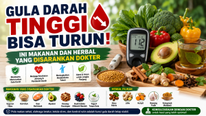 Gula Darah Tinggi Bisa Turun, Ini Makanan dan Herbal yang Disarankan Dokter