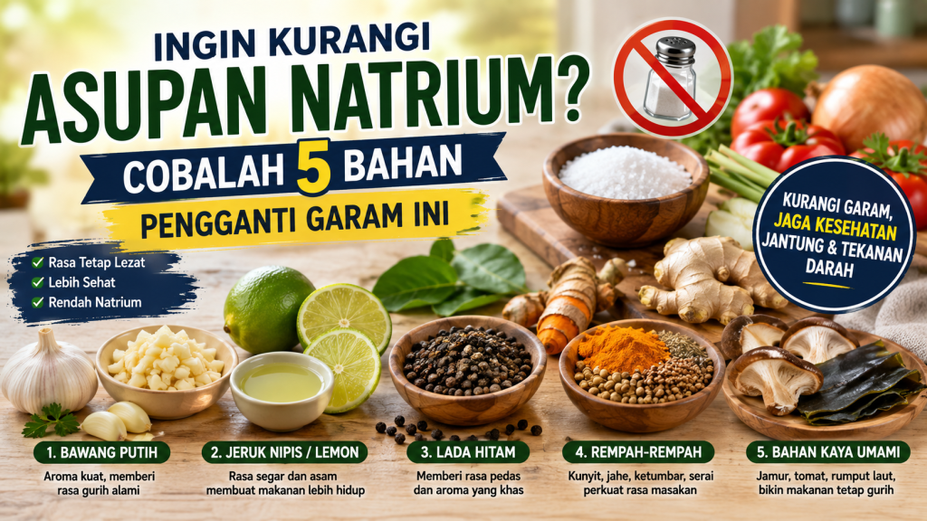 5 Alternatif Garam yang Bisa Membuat Masakan Tetap Gurih dan Lezat