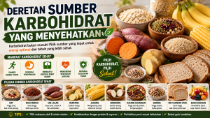 sumber karbohidrat sehat