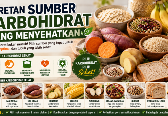 sumber karbohidrat sehat