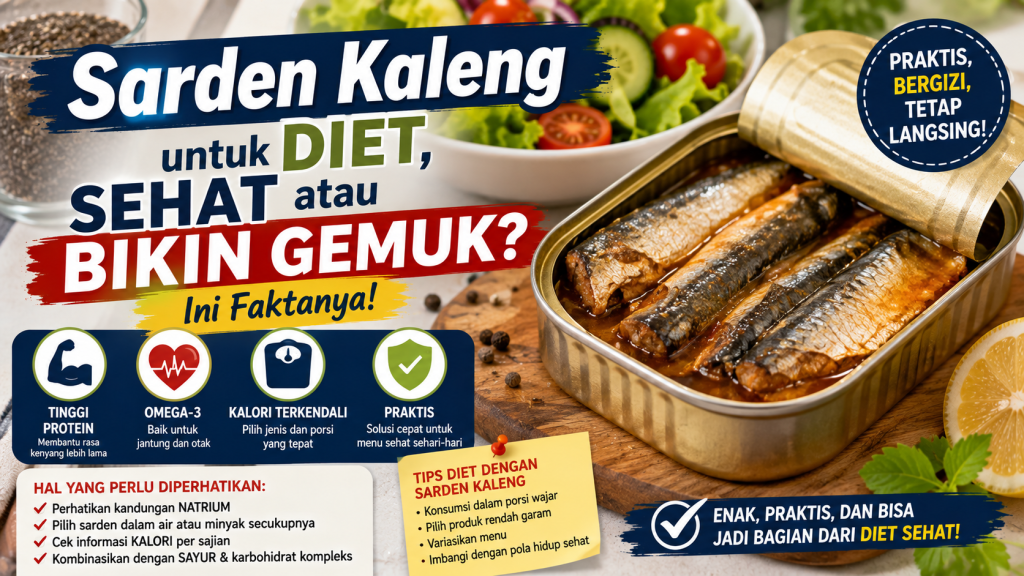 sarden kaleng untuk diet