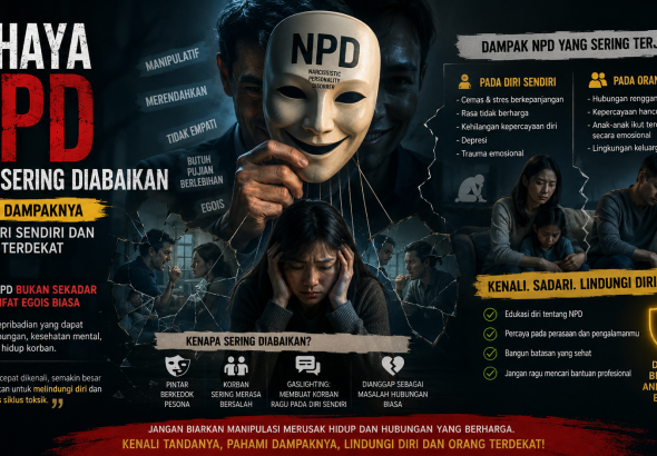 Bukan Cuma Percaya Diri, Ini Bahaya NPD bagi Hubungan dan Kesehatan Mental