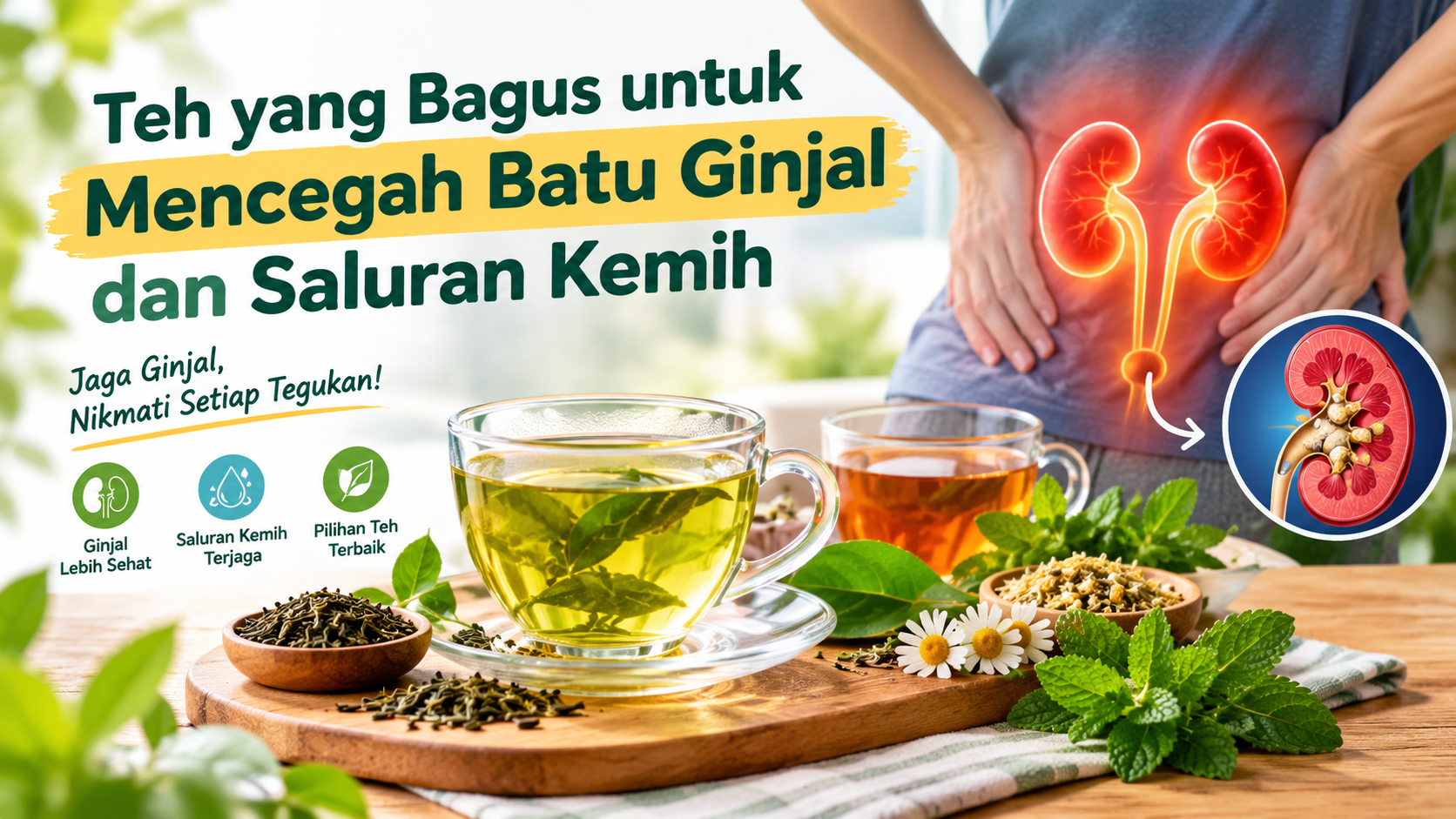 teh untuk mencegah batu ginjal
