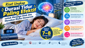 durasi tidur untuk mencegah demensia
