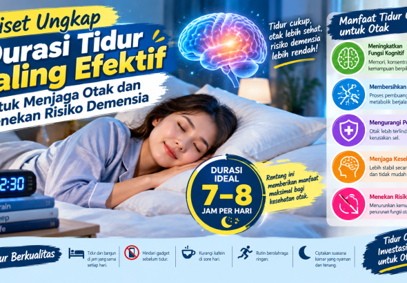 durasi tidur untuk mencegah demensia