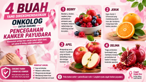 4 Buah untuk Kesehatan Payudara yang Kaya Serat dan Senyawa Alami