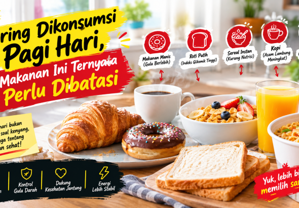 Kelihatannya Praktis dan Lezat, 5 Makanan Pagi Ini Jangan Terlalu Sering Dimakan