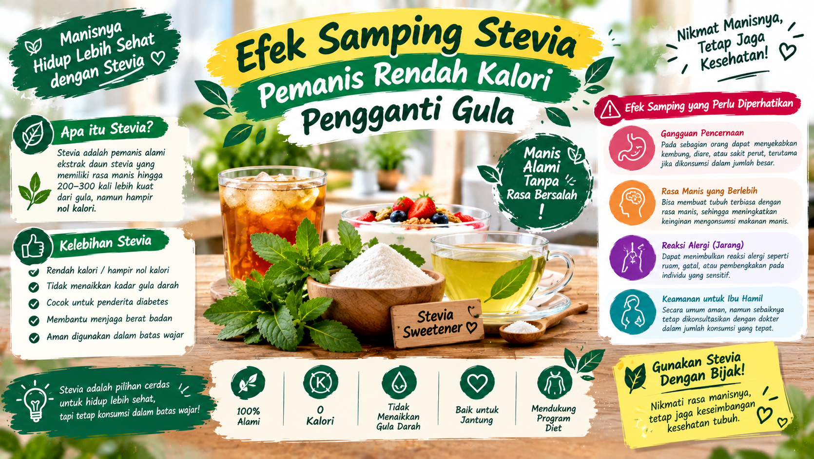 efek samping stevia