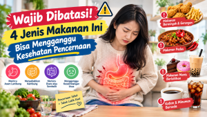 makanan yang mengganggu pencernaan