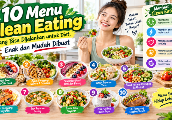 menu clean eating untuk diet