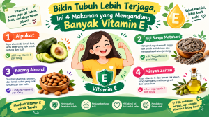 makanan yang mengandung banyak vitamin E