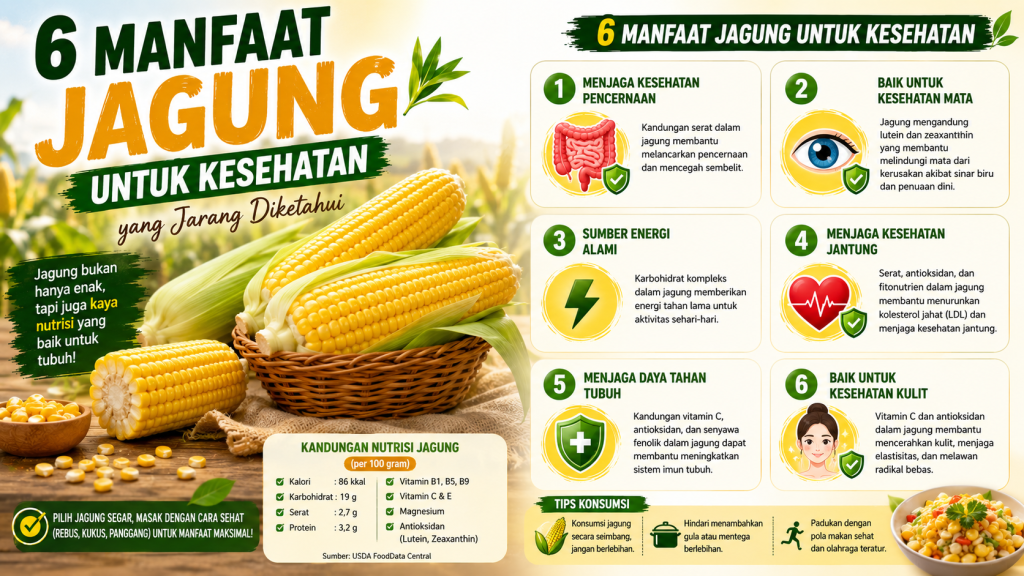 manfaat jagung untuk kesehatan