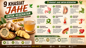9 Khasiat Jahe yang Banyak Dicari, Begini Cara Konsumsi Harian yang Aman
