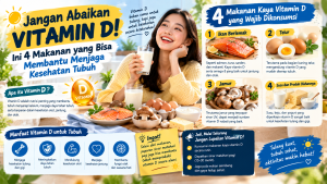 makanan kaya vitamin D