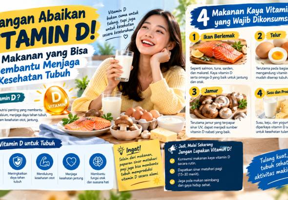 makanan kaya vitamin D