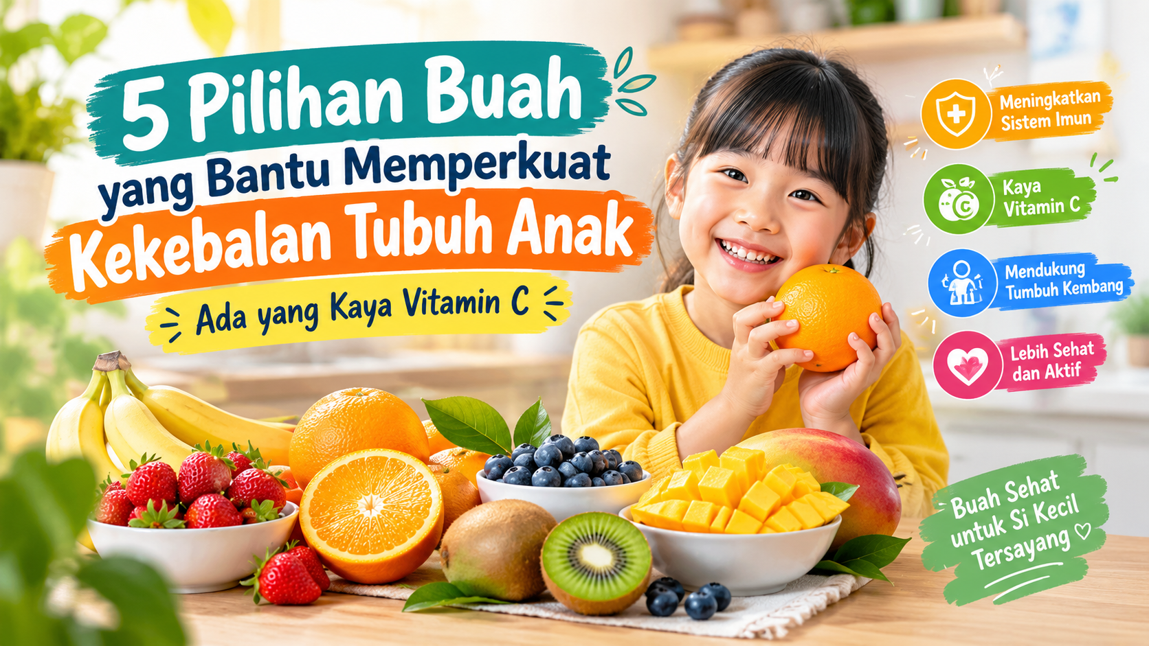 buah untuk meningkatkan imun anak