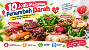 makanan penambah darah