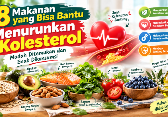 8 Makanan yang Disebut Baik untuk Kolesterol, Kaya Serat dan Lemak Sehat
