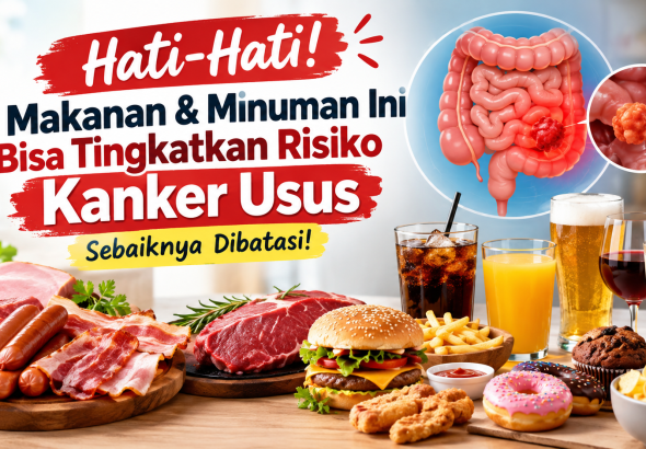 Wajib Tahu! 5 Makanan dan Minuman yang Perlu Dibatasi untuk Menjaga Kesehatan Usus