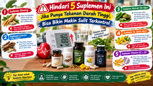 suplemen untuk penderita tekanan darah tinggi