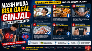 kebiasaan penyebab gagal ginjal
