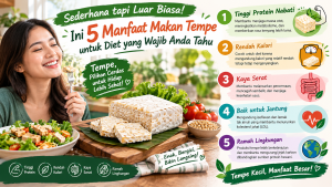 Jangan Remehkan Tempe! Ini 5 Manfaatnya untuk Membantu Program Diet