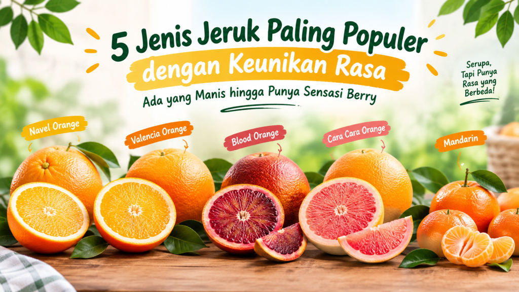 jenis jeruk paling populer