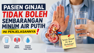 pasien ginjal minum air putih