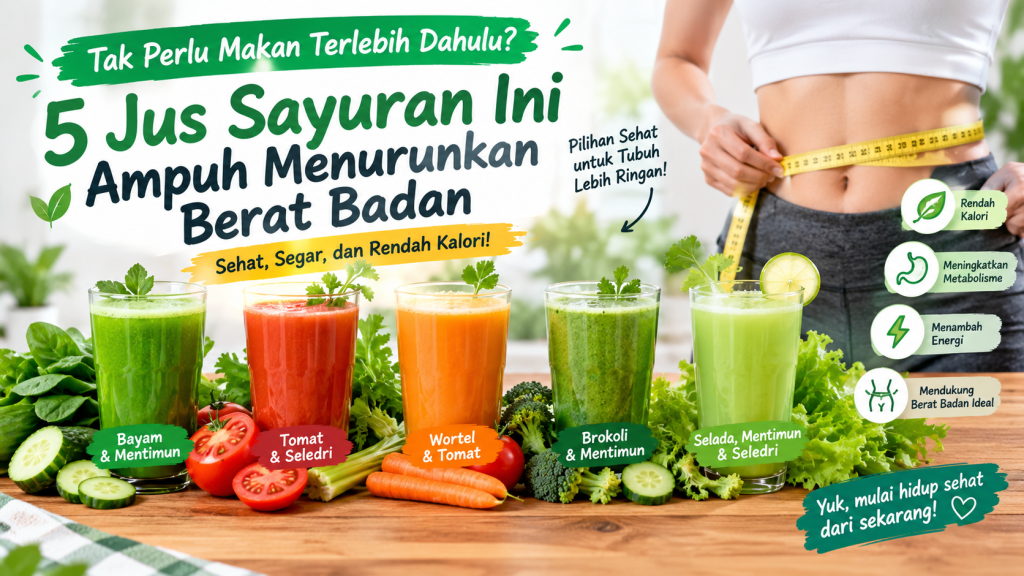 jus sayuran untuk menurunkan berat badan