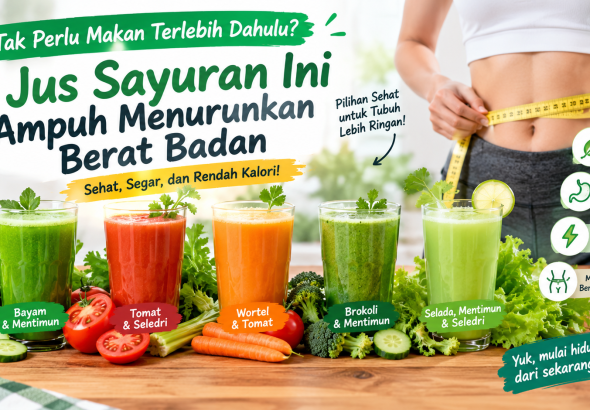 jus sayuran untuk menurunkan berat badan