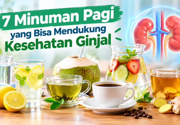 minuman pagi untuk kesehatan ginjal