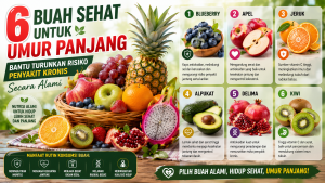 buah sehat untuk umur panjang