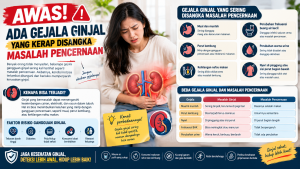 gejala ginjal yang sering disangka masalah pencernaan