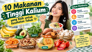 makanan tinggi kalium